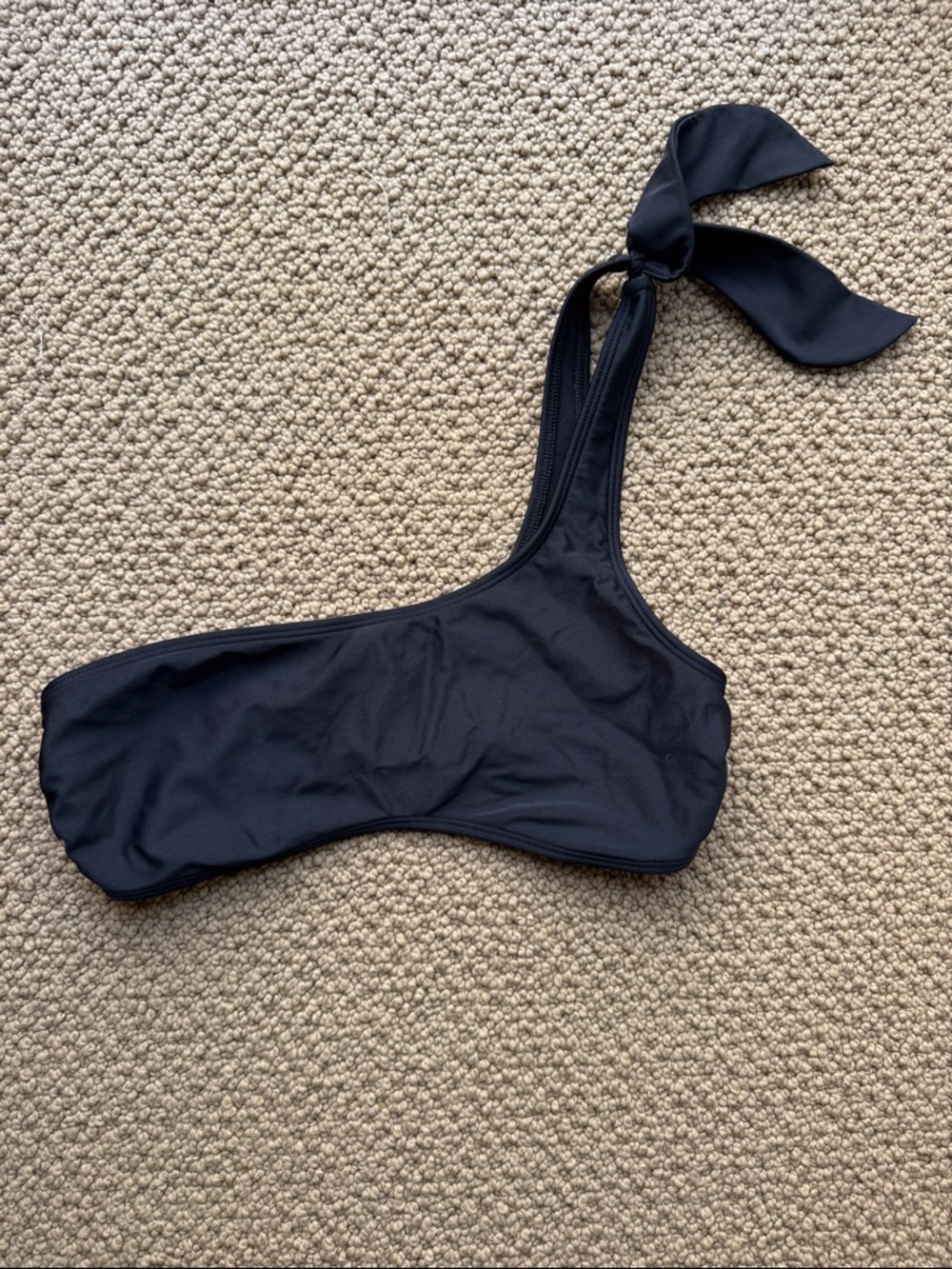 Abercrombie one shoulder swim top